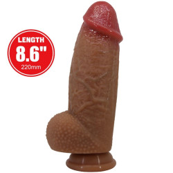 Pretty Love - Gode Ultra Réaliste Achille 22 Cm